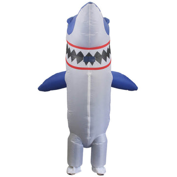 Shark Inflatable Costume Adults Halloween Funny Inflatable Costumes Becostume